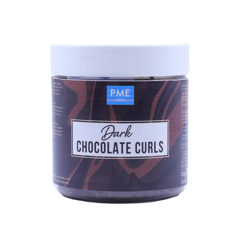 PME Chocolate Curls Dark Chocolate 85g - HU286  PME   