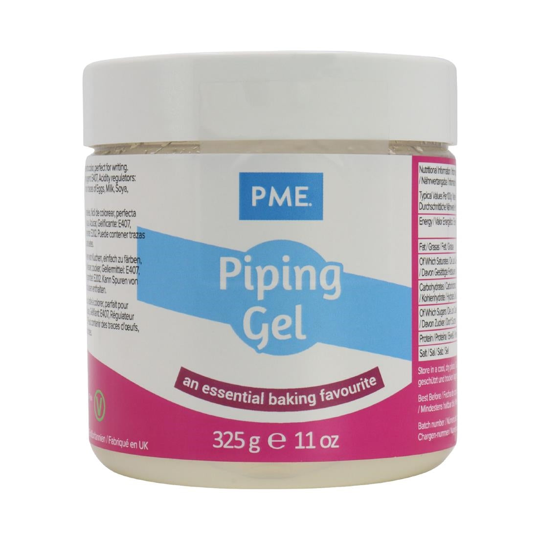 PME Essentials Piping Gel 325g - HU297  PME   