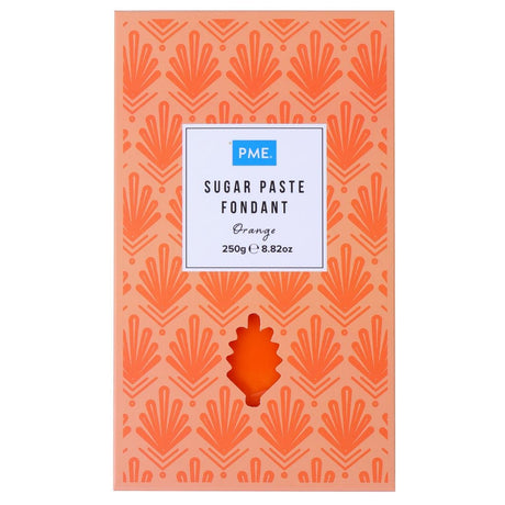 PME Sugar Paste Fondant Orange 250g - HU299  PME   