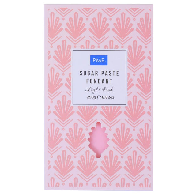 PME Sugar Paste Fondant Light Pink 250g - HU301  PME   