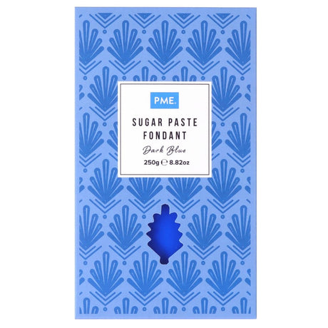 PME Sugar Paste Fondant Dark Blue 250g - HU305  PME   