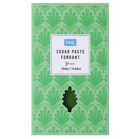 PME Sugar Paste Fondant Green 250g - HU307  PME   