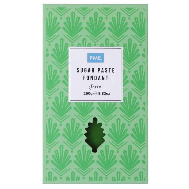 PME Sugar Paste Fondant Green 250g - HU307  PME   