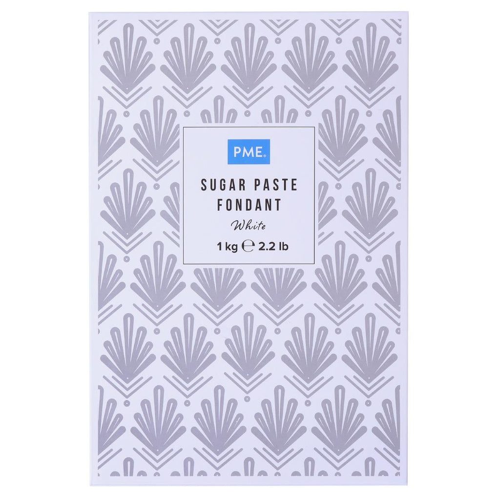 PME Sugar Paste Fondant White 1kg - HU311  PME   