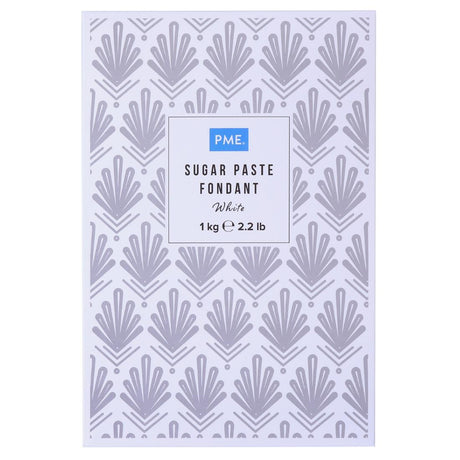 PME Sugar Paste Fondant White 1kg - HU311  PME   