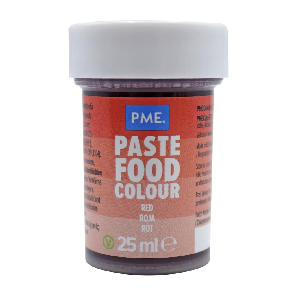 PME Concentrated Paste Food Colour - Berry Red 25g - HU316  PME   