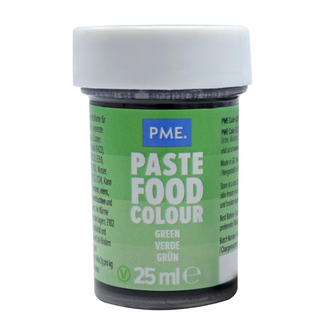 PME Concentrated Paste Food Colour - Pea Green 25g - HU319  PME   