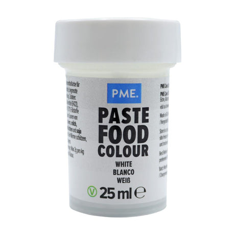 PME Concentrated Paste Food Colour - Arctic White 25g - HU320  PME   
