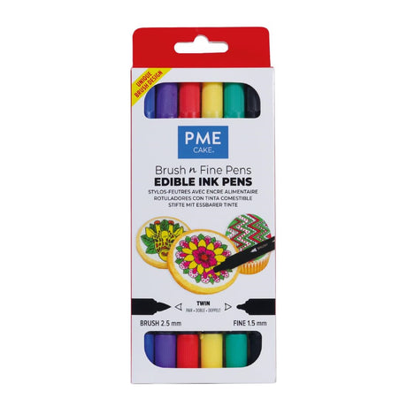 PME Brush & Fine Pen Set - Bold (Pack of 6) - HU324  PME   