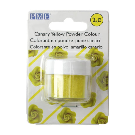 PME Powder Colours Canary Yellow 2g - HU344  PME   