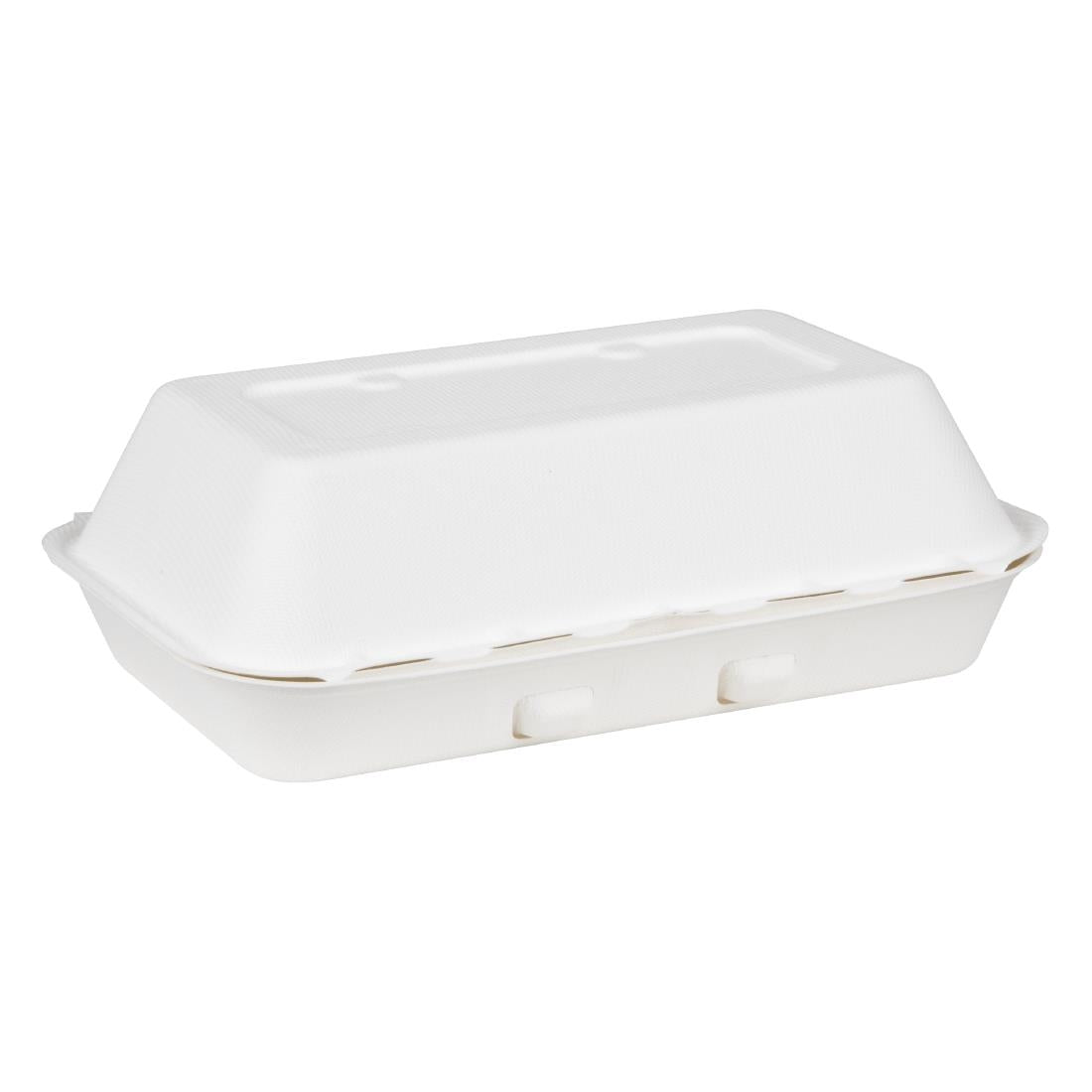 Fiesta Compostable Bagasse Food Containers 9x6" (Pack of 200) - HW020 Takeaway Food Containers Fiesta Compostable   