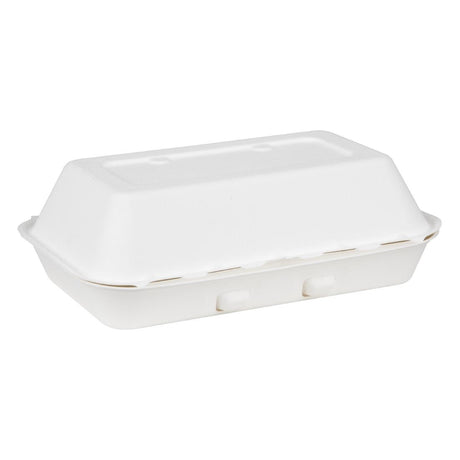 Fiesta Compostable Bagasse Food Containers 9x6" (Pack of 200) - HW020 Takeaway Food Containers Fiesta Compostable   
