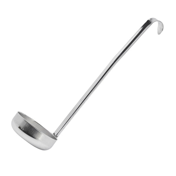 De Buyer Flat Bottom Pizza Sauce Ladle 85x320mm - HW040  De Buyer   