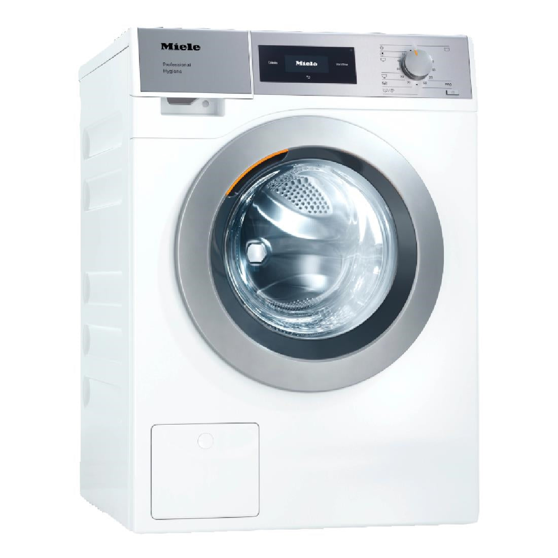 Miele Little Giant Washing Machine White 7kg with Gravity Drain 5.5kW PWM507 - HW104 Commercial Washing Machines Miele
