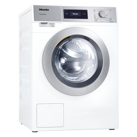 Miele Little Giant Washing Machine White 8kg with Drain Pump 2.85kW PWM508 - HW106 Commercial Washing Machines Miele