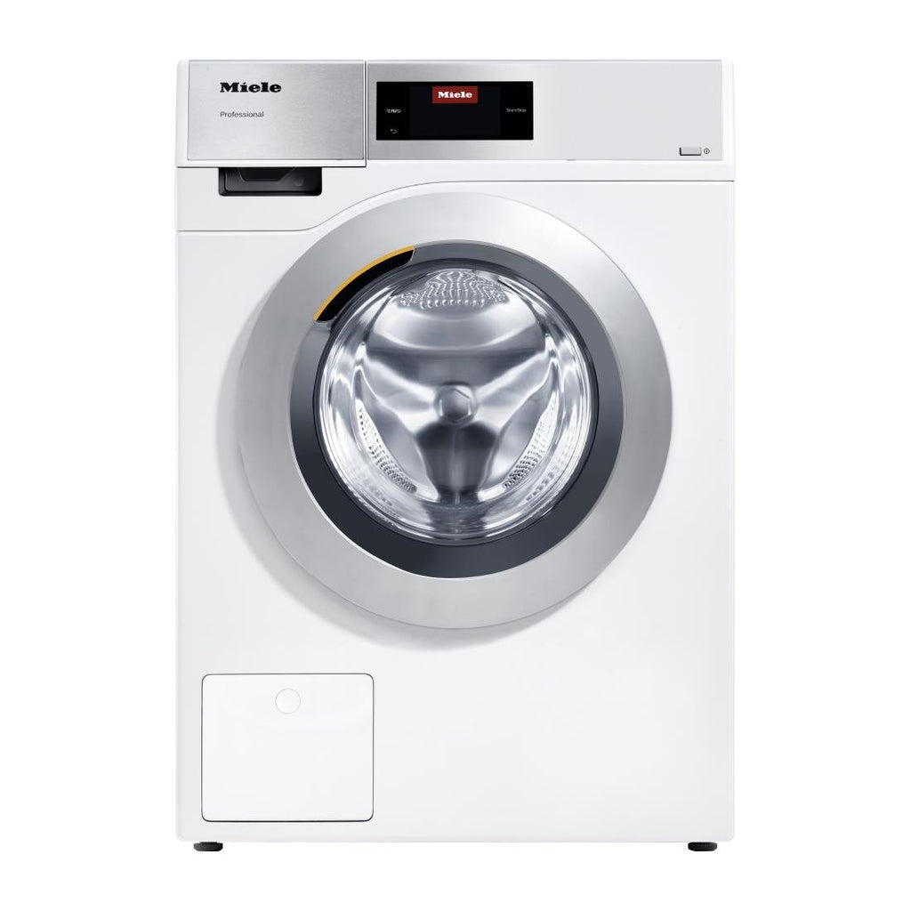 Miele Little Giant Washing Machine White 7kg with Drain Pump 5.5kW Single Phase PWM907 - HW110 Commercial Washing Machines Miele