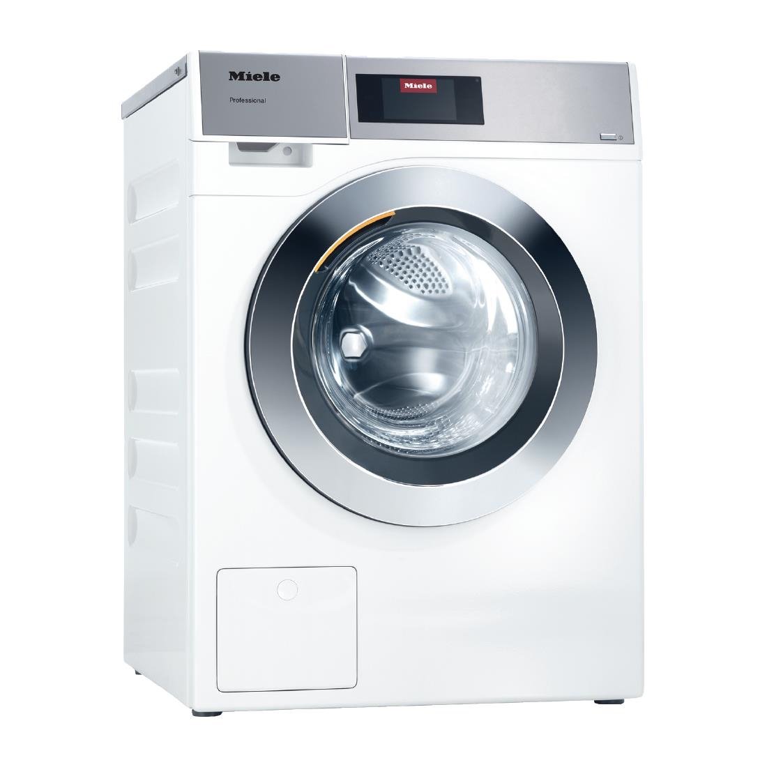 Miele Little Giant Washing Machine White 8kg with Gravity Drain 5.5kW Single Phase PWM908 - HW120 Commercial Washing Machines Miele
