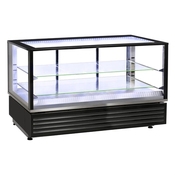 Roller Grill Heated Display Cabinet Black HD1200 - HW168  Roller Grill   