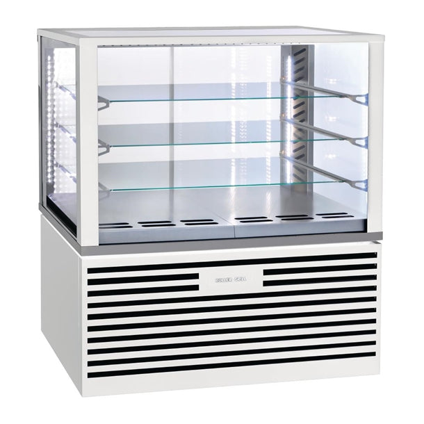 Roller Grill Free Standing Heated Display Cabinet White FSH1200 - HW174  Roller Grill   