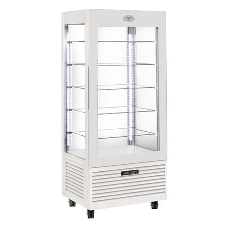 Roller Grill Bi-Temperature Display Cabinet White RDB800 - HW176  Roller Grill   