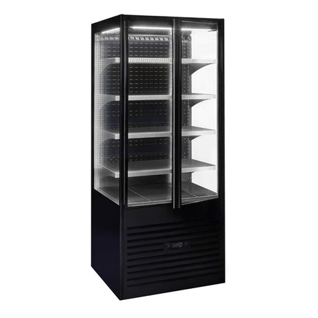 Roller Grill Self Serve Refrigerated Display Cabinet Black SSC800 - HW179  Roller Grill   