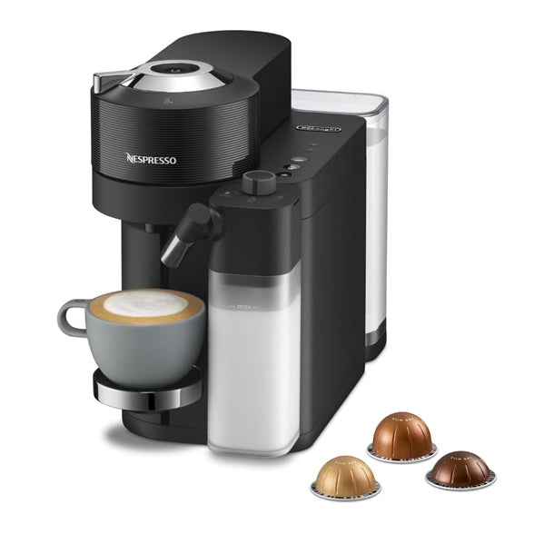 De'Longhi Nespresso Vertuo Lattissima Coffee Machine Black ENV300 - HW194  DeLonghi   