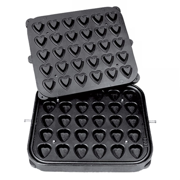 Cook-Matic Heart Shaped Removable Plates - HW226  ICB Technologies   