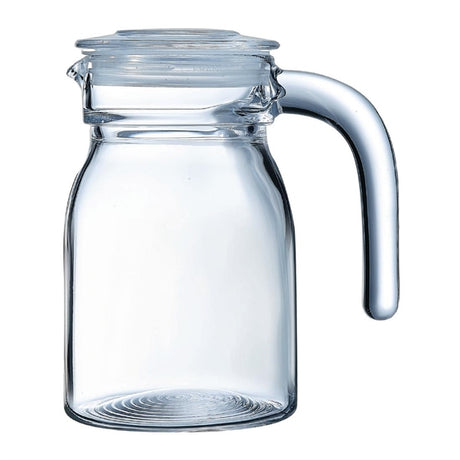 Arcoroc Spring Jugs with Glass Lid 500ml (Pack of 12) - HW277 Jugs, Pitchers, Decanters & Carafes Arcoroc   