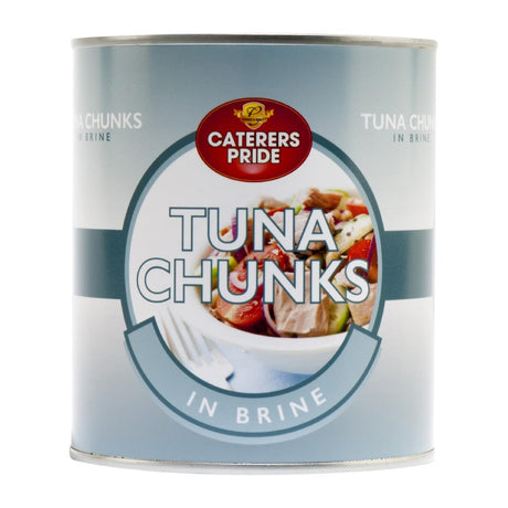Caterers Pride Tuna Chunks in Brine 800g (Pack of 6) - HW300  Caterers Pride   