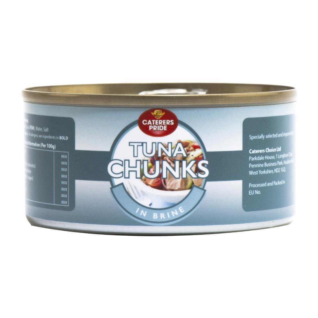 Caterers Pride Tuna Chunks in Brine 185g (Pack of 12) - HW301  Caterers Pride   