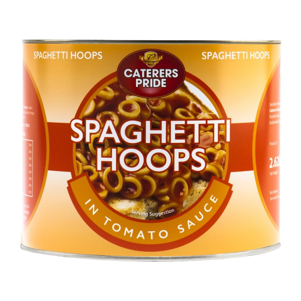 Caterers Pride Spaghetti Hoops 2.58kg - HW311  Caterers Pride   