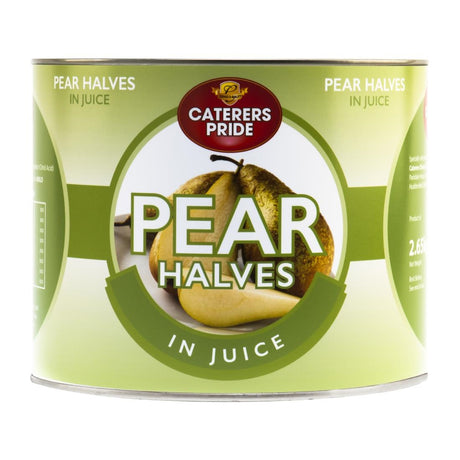 Caterers Pride Pear Halves in Juice 2.6kg - HW347  Caterers Pride   