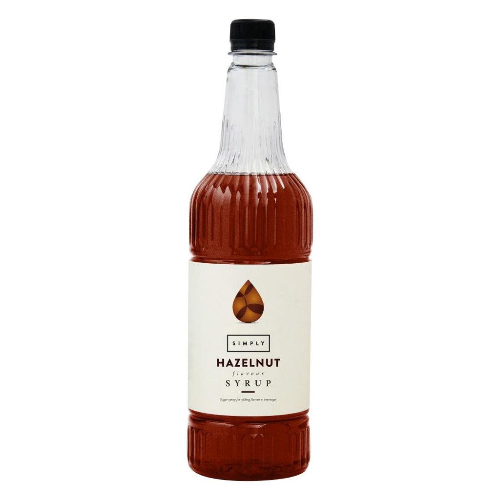 Simply Hazelnut Syrup 1Ltr - HW371  Simply   