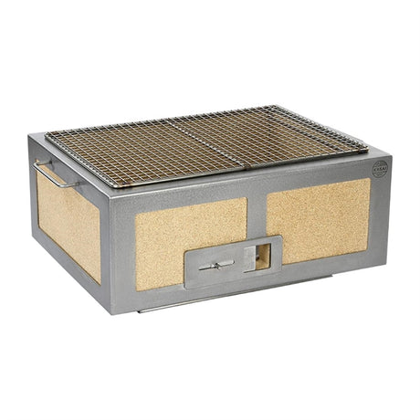 Kasai Medium Wide Konro Grill with Stainless Steel Frame SVT-16026 - HW414  Kasai   