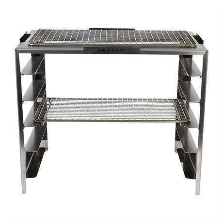 Kasai Konro Robata Rack for Medium Long Konro Grill SVT-16141 - HW460  Kasai   