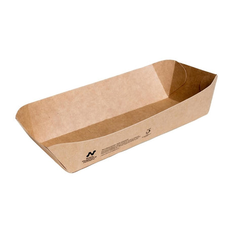 Notpla Deep Trays - Kraft (Pack of 340) - HW513 Takeaway Food Containers Notpla   