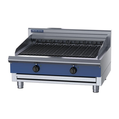 Blue Seal 900mm Elec Chargrill UKE596D-B - HW616 Charcoal Grills Blue Seal