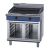 Blue Seal 900mm Elec Chargrill with Cabinet Base UKE596D-C - HW618 Charcoal Grills Blue Seal