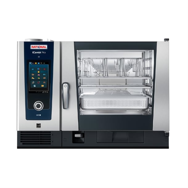 Rational iCombi Pro Combi Oven 6-2/1 Natural Gas iCare Autodose - HW708  Rational   