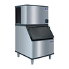 Manitowoc Ice Indigo NXT iT0750 Series 283kg Half Dice Ice Machine with Storage Bin D400 - HW746  Manitowoc   