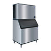 Manitowoc Ice Indigo NXT iT1500 Series 674kg Half Dice Ice Machine with Storage Bin D970 - HW752  Manitowoc   
