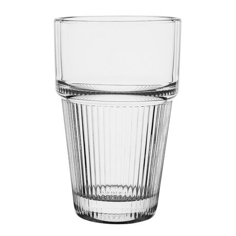 Olympia Ridged Stacking Tumblers 300ml (Pack of 6) - HW796 Utopia Hi Balls and Tumblers Olympia   