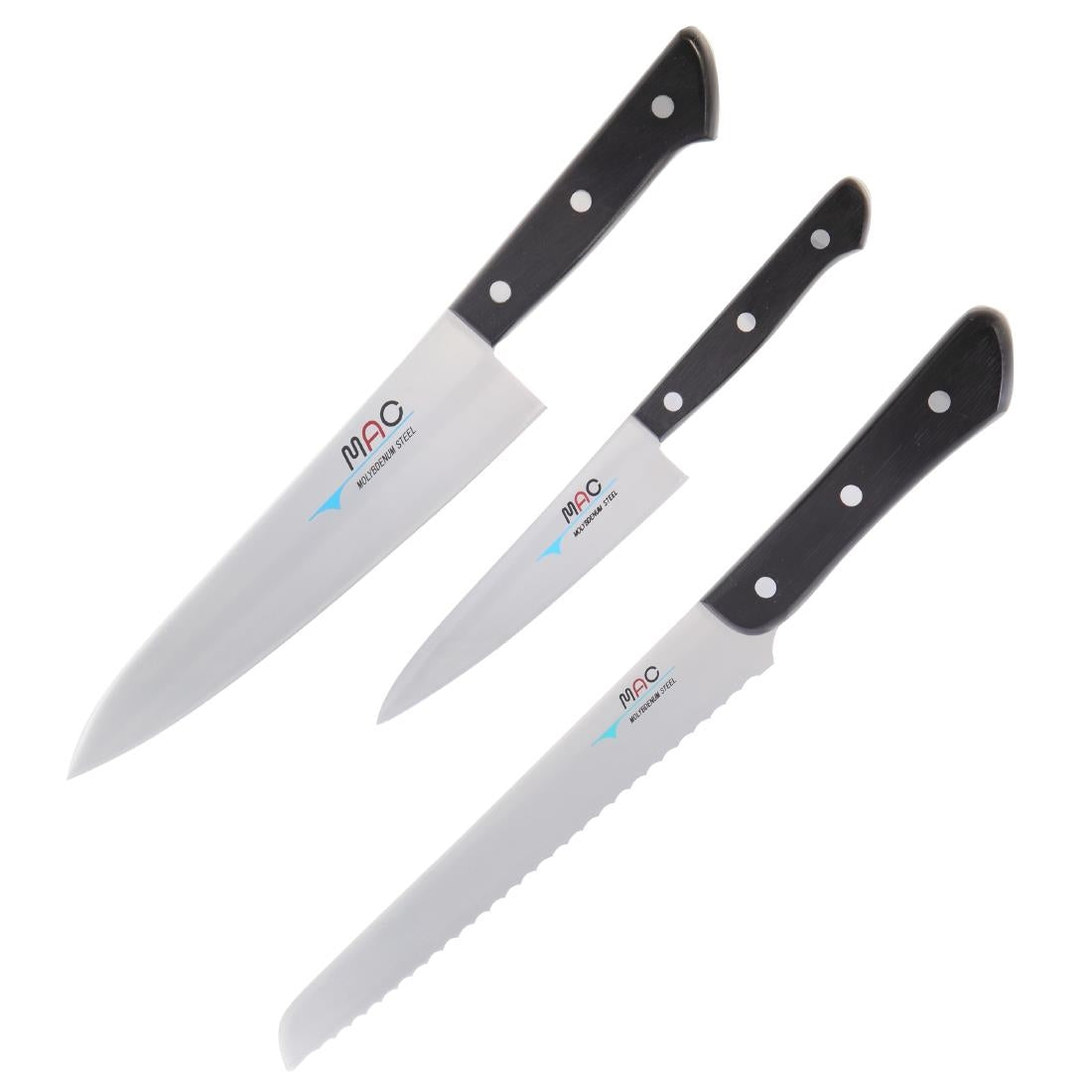 Mac Chef Series Knife Set CHEF-33 (Set of 3) - HW842  MAC   