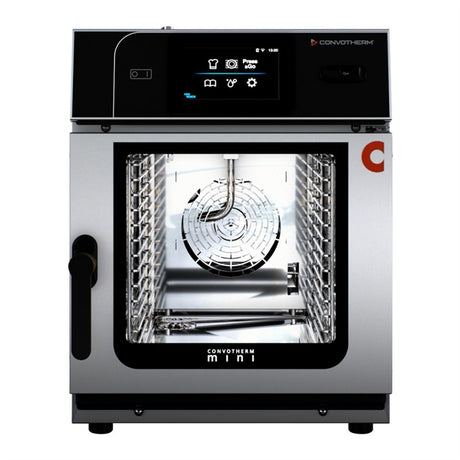 Convotherm Mini 6.10 EasyTouch Black 6 x 1/1 G/N Mini Combi Oven - HW897  Convotherm   