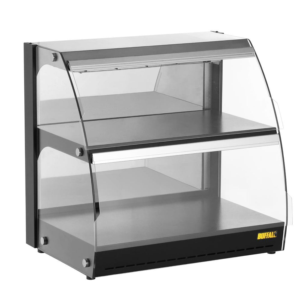 Buffalo Self-Serve Heated Display Unit with Hinged Doors - HW921  Buffalo   