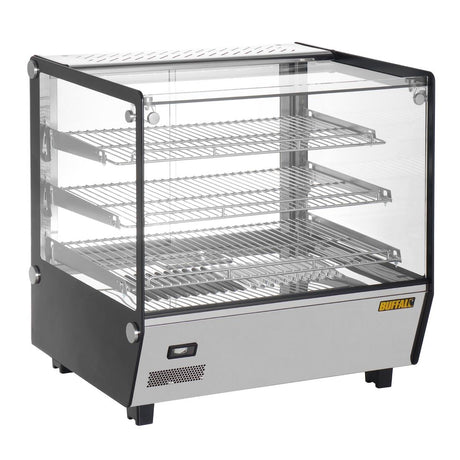 Buffalo Square Countertop Heated Display Merchandiser 120Ltr - HW923  Buffalo   
