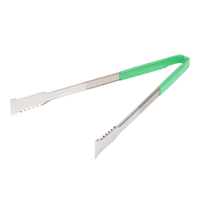 Vollrath Versagrip Tongs Flat Green 16'' - HW996  Vollrath   