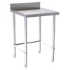 Hallco Wall Bench 600mm Wide x 650mm Deep Stainless Steel Table | HWB0600LB Stainless Steel Wall Tables Hallco