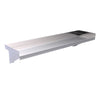 Hallco Stainless Steel Wall Shelf Solid | HWS1200 Stainless Steel Wall Tables Hallco