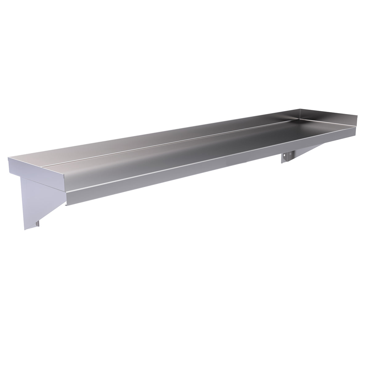 Hallco Stainless Steel Wall Shelf Solid | HWS1500 Stainless Steel Wall Tables Hallco
